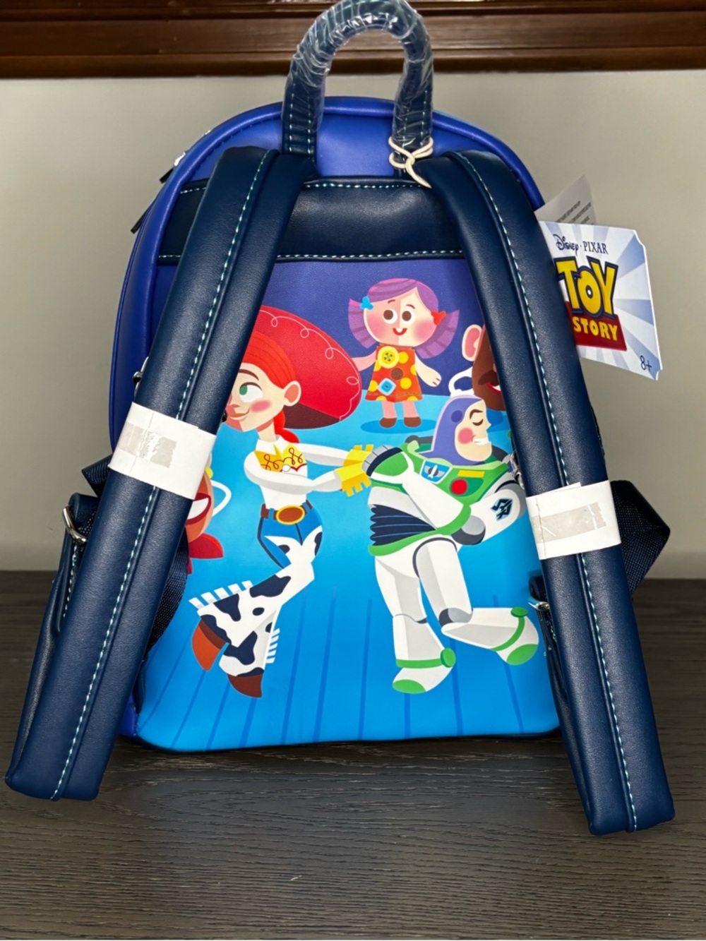 Loungefly Toy Story Buzz & Jessie Mini Backpack NWT Disney Pixar Bag - Picture 4 of 7